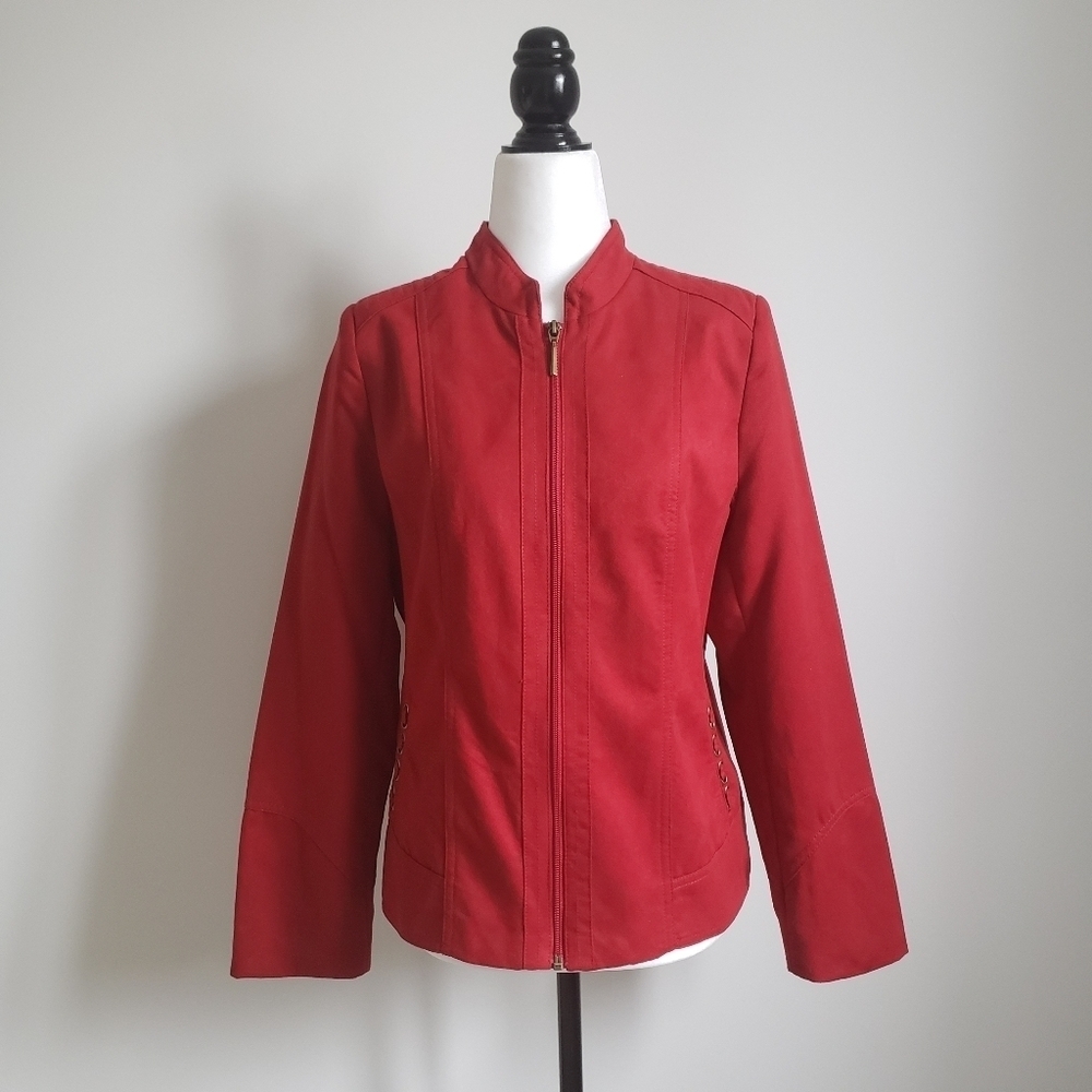 ⭐️3/$25⭐️ TanJay Faux Suede Women's Jacket Size 8P